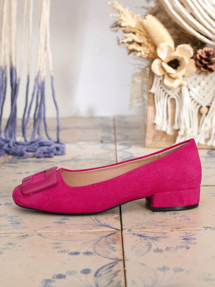 SHEIN balerina cipő, rózsaszín