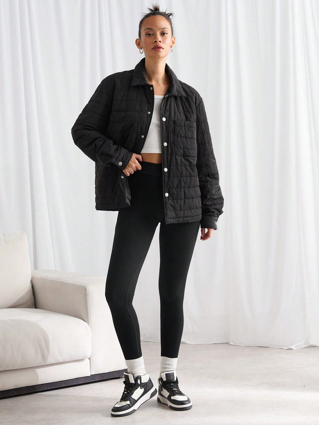 Palton SHEIN, negru