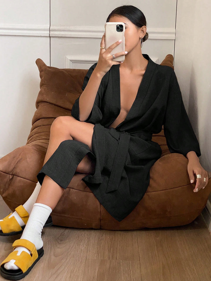 Halat SHEIN, negru