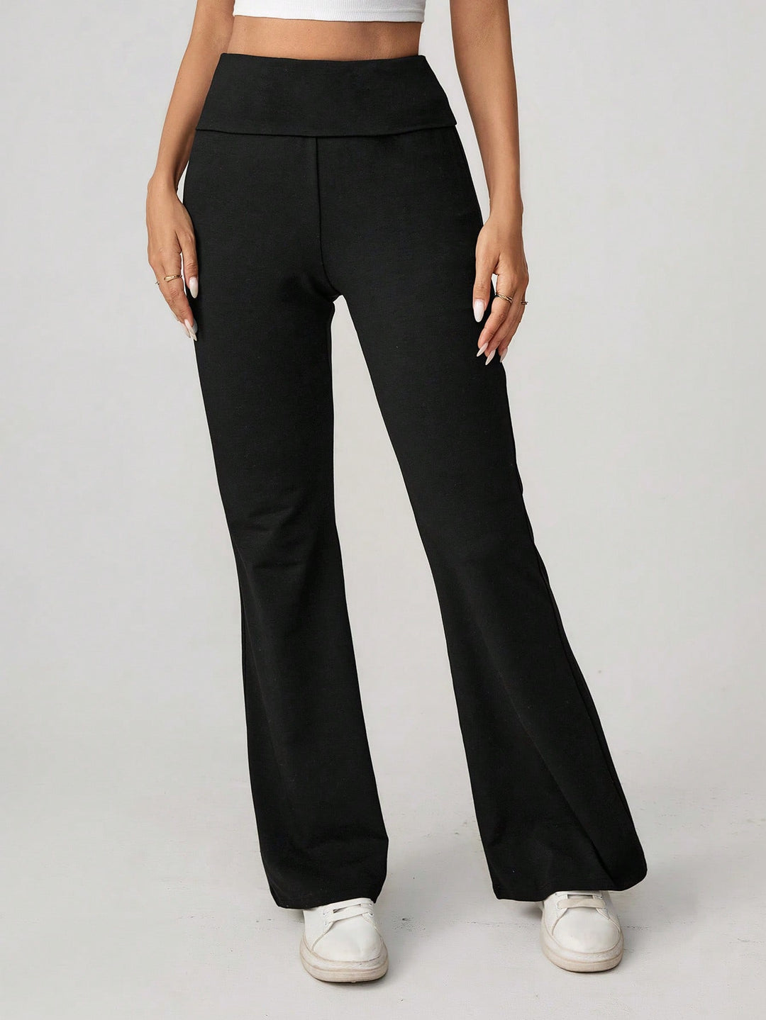 Pantaloni SHEIN, negru