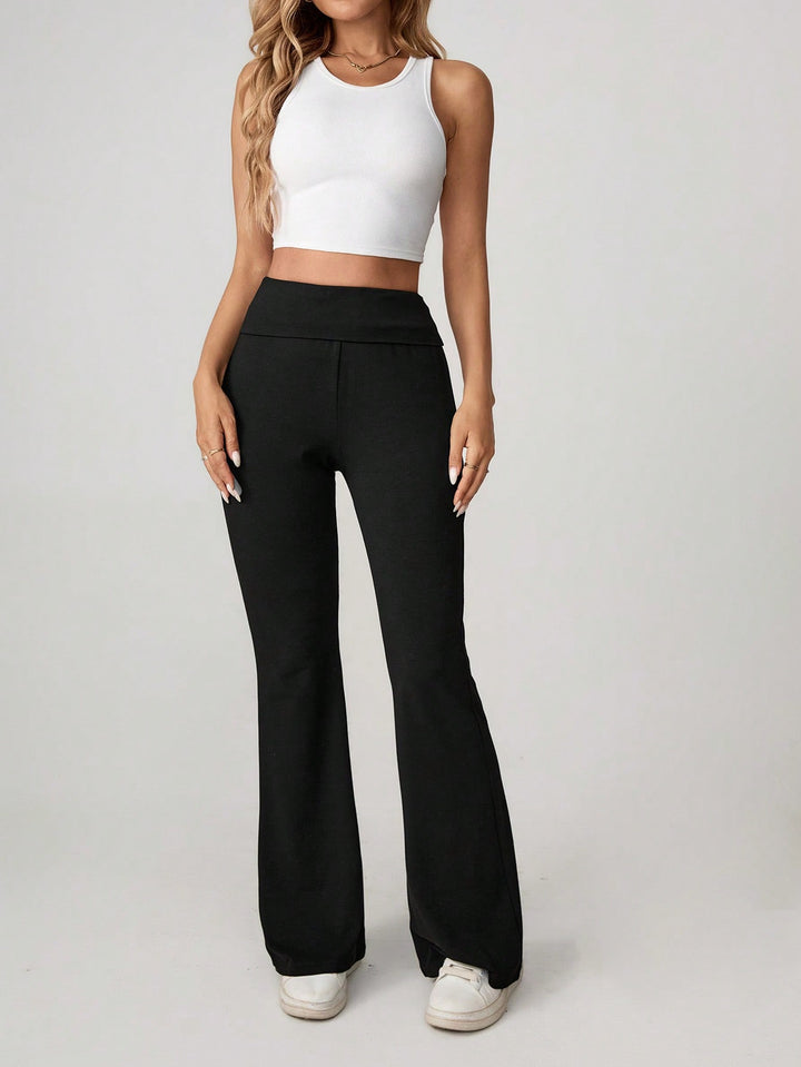 Pantaloni SHEIN, negru