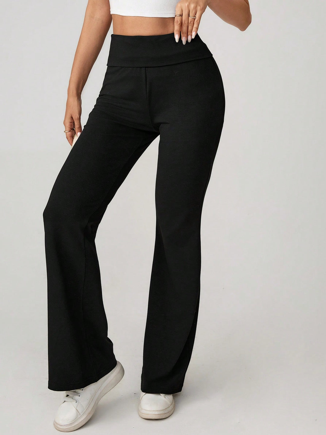 Pantaloni SHEIN, negru
