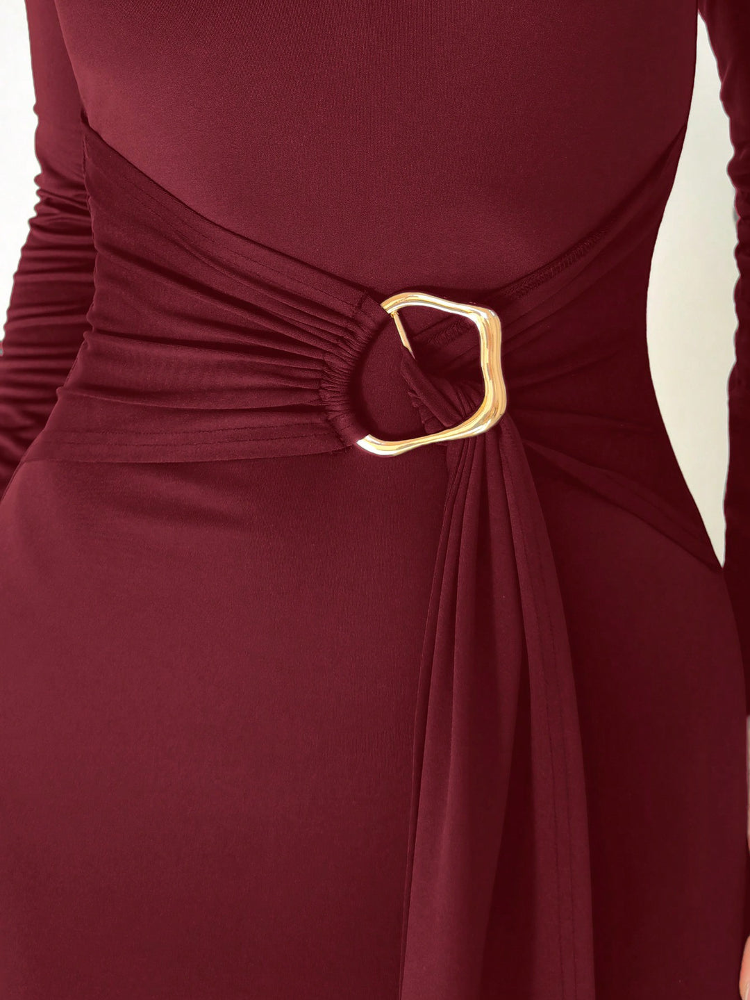 Rochie maxi SHEIN, vișiniu