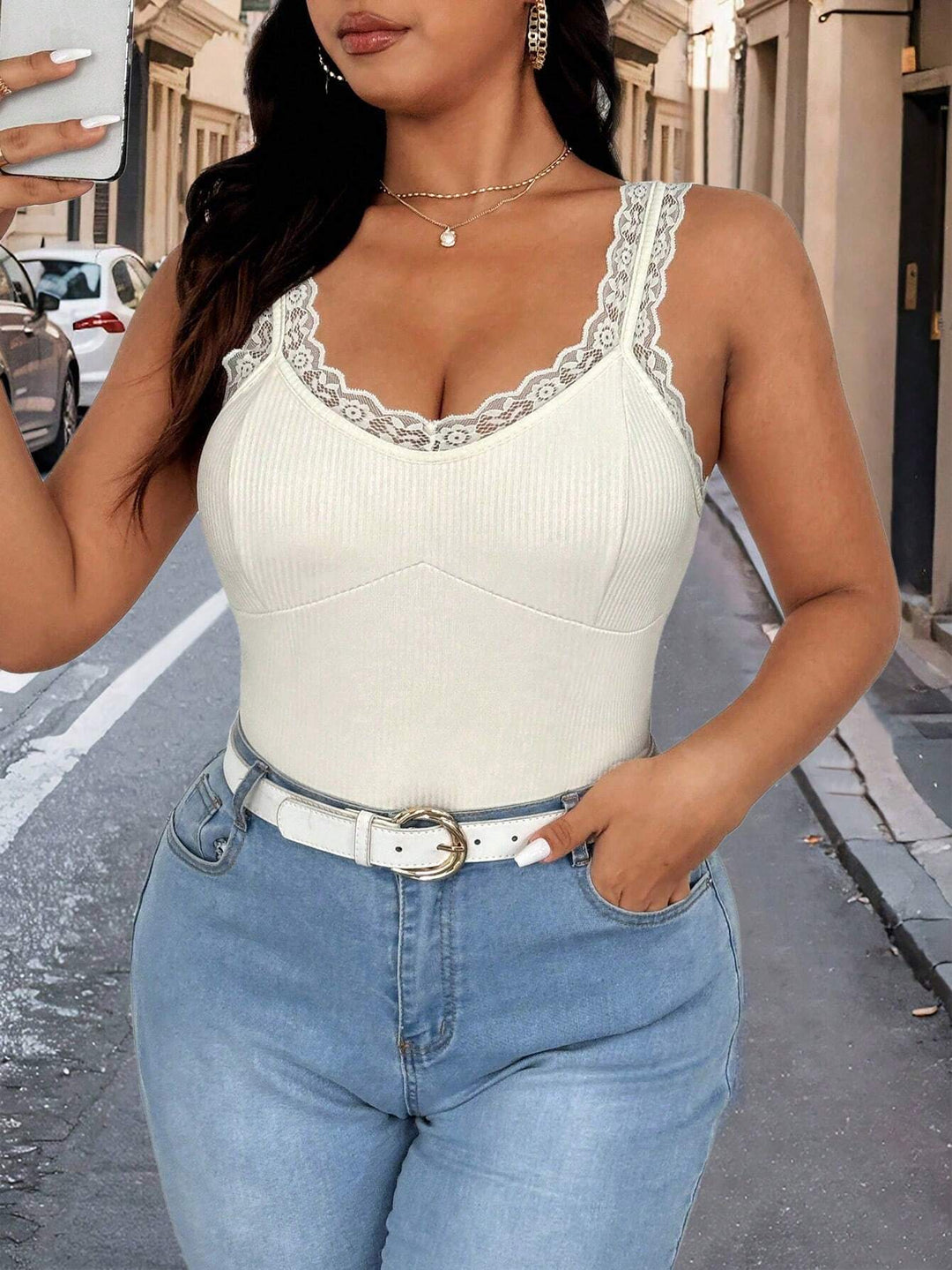 Maiou Shein Curve+, crem