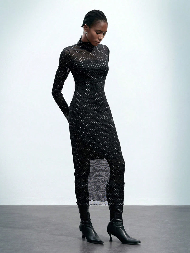Rochie maxi SHEIN, negru
