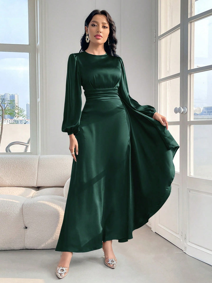 Rochie maxi SHEIN, verde