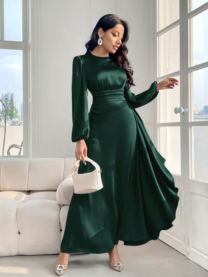 Rochie maxi SHEIN, verde