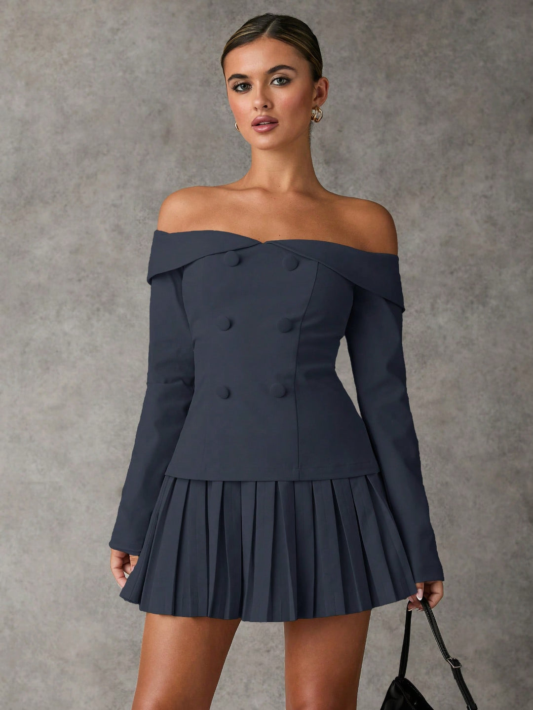 Rochie mini SHEIN, gri