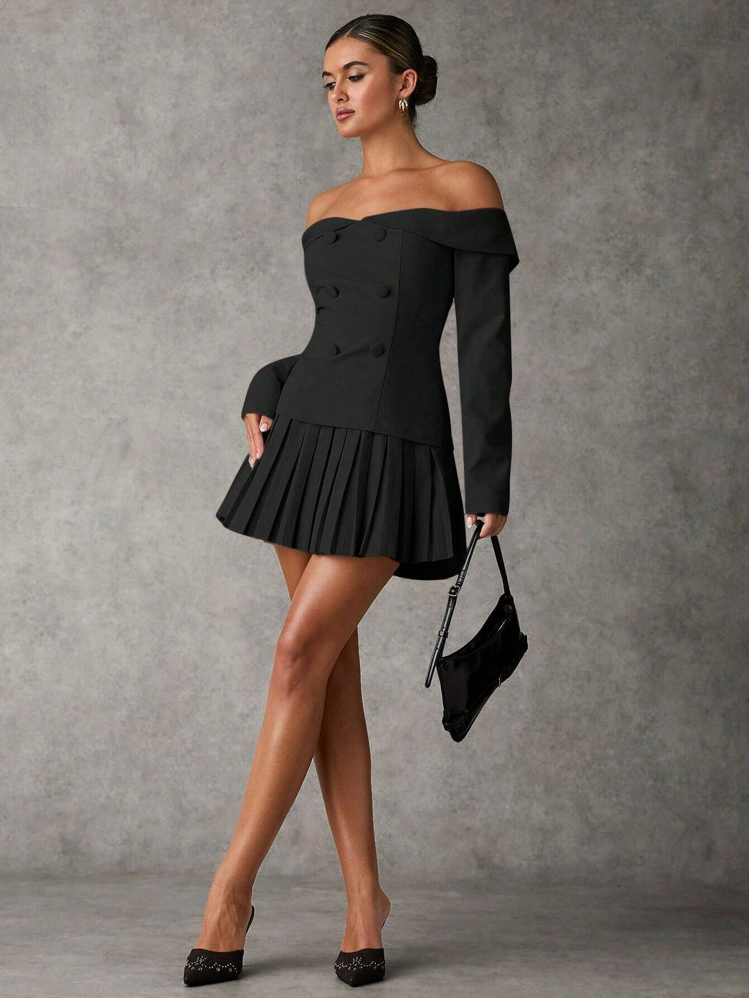 Rochie mini SHEIN, negru
