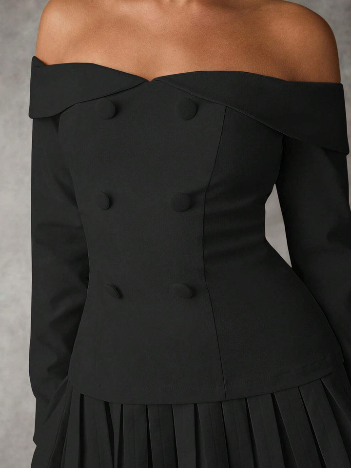 Rochie mini SHEIN, negru