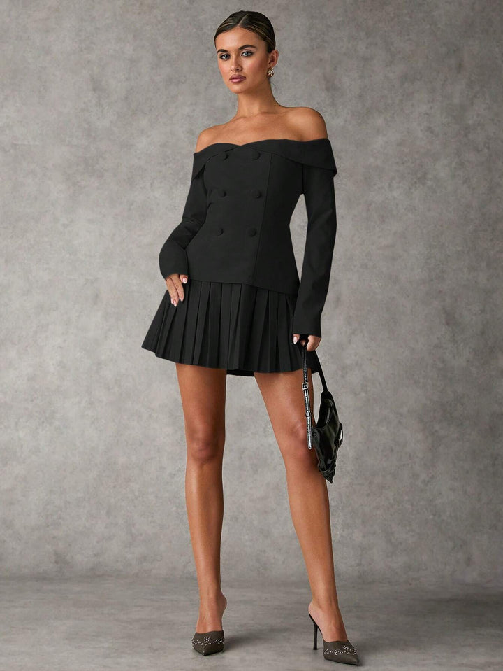 Rochie mini SHEIN, negru