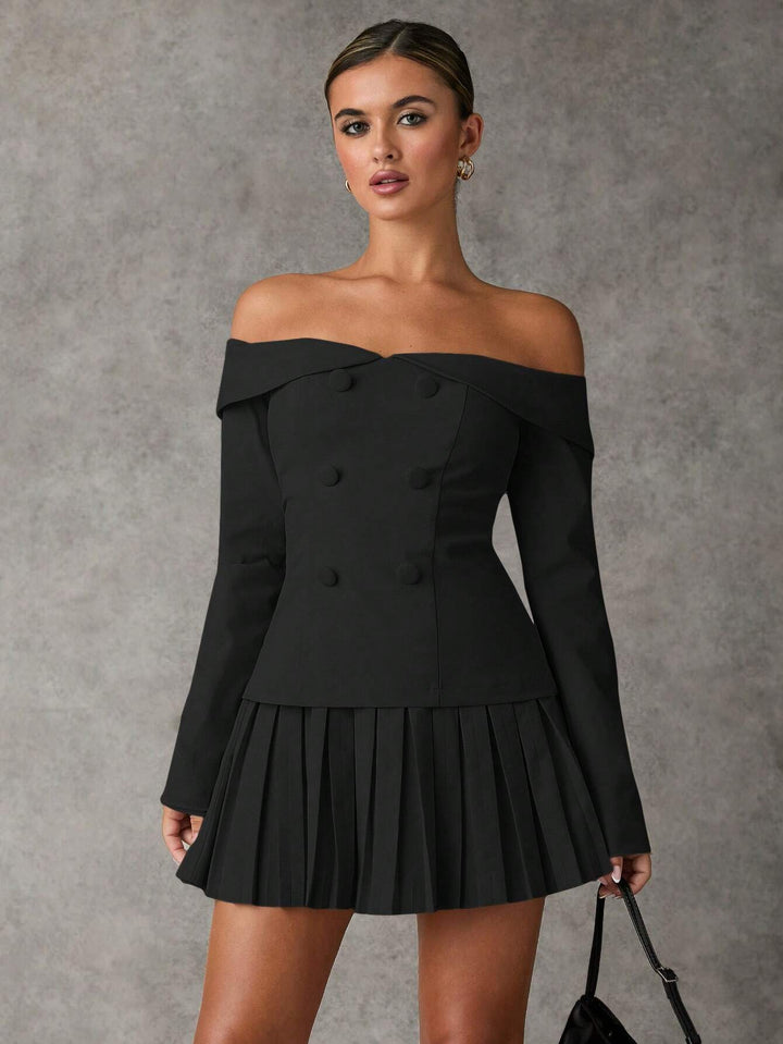 Rochie mini SHEIN, negru