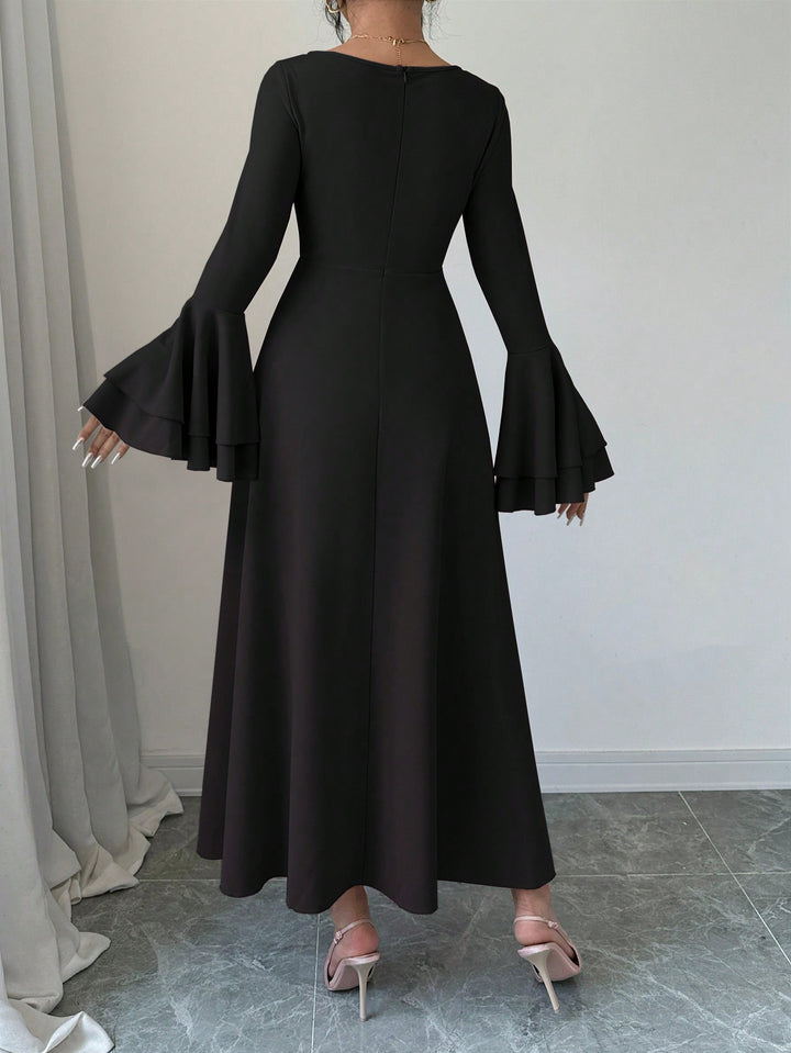 Rochie midi SHEIN, negru