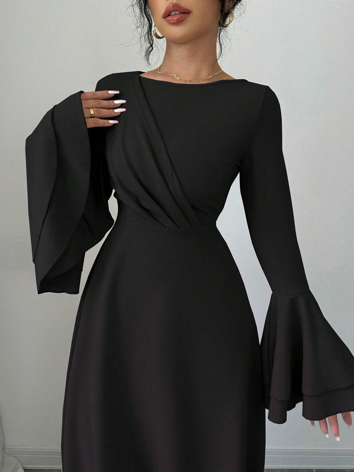 Rochie midi SHEIN, negru