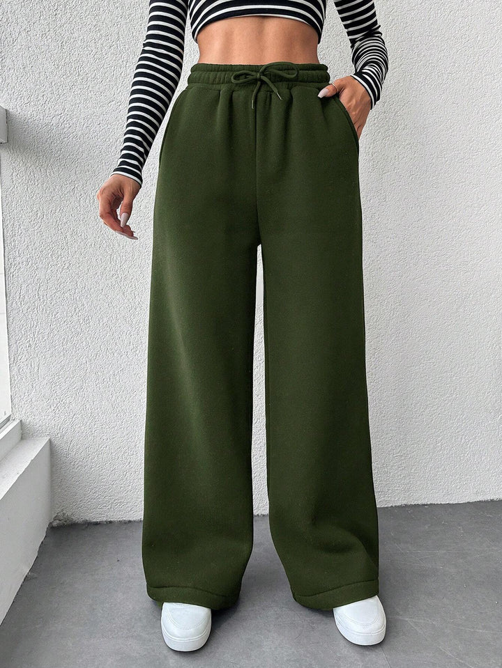 Pantaloni SHEIN, kaki