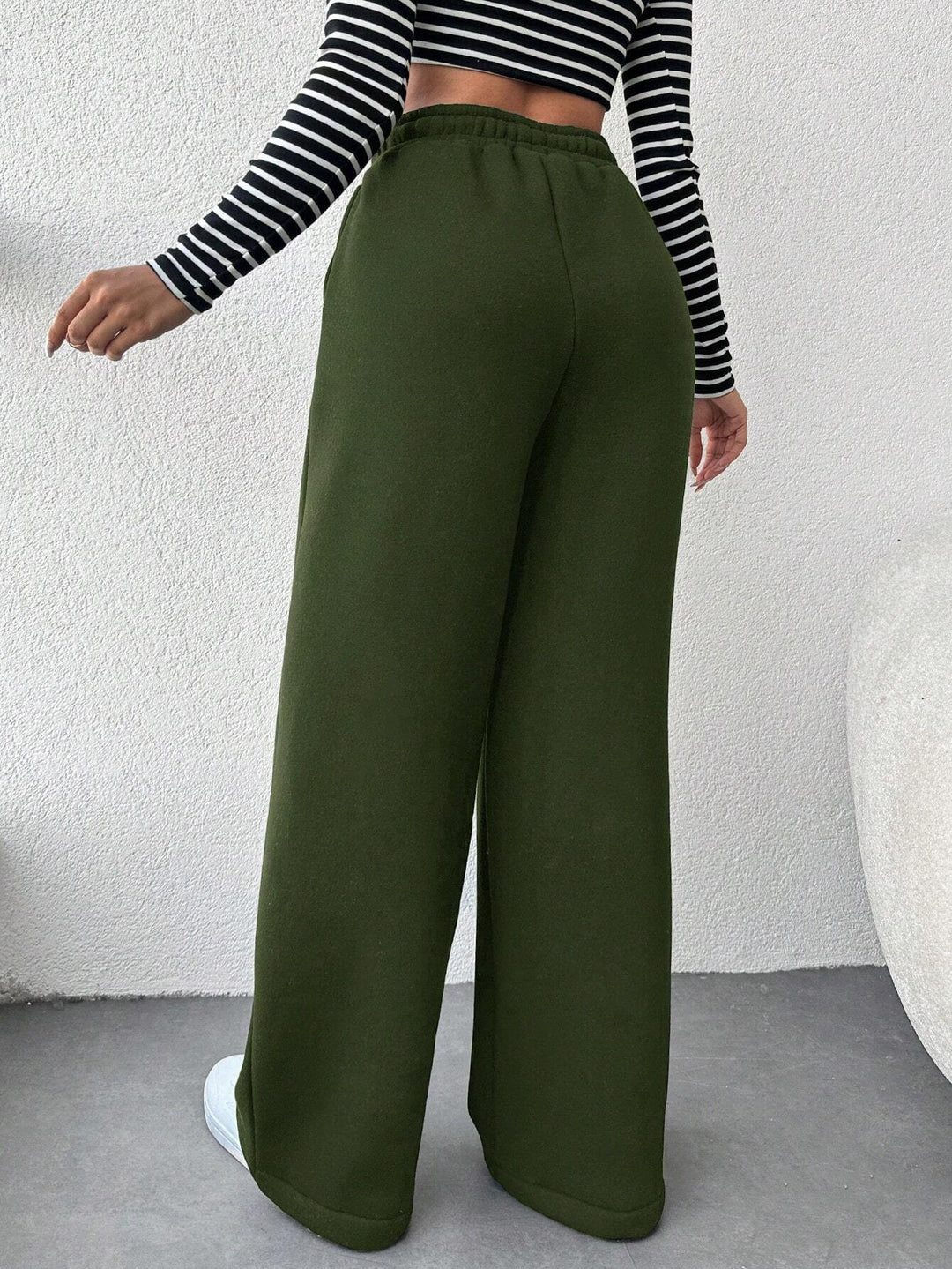 Pantaloni SHEIN, kaki