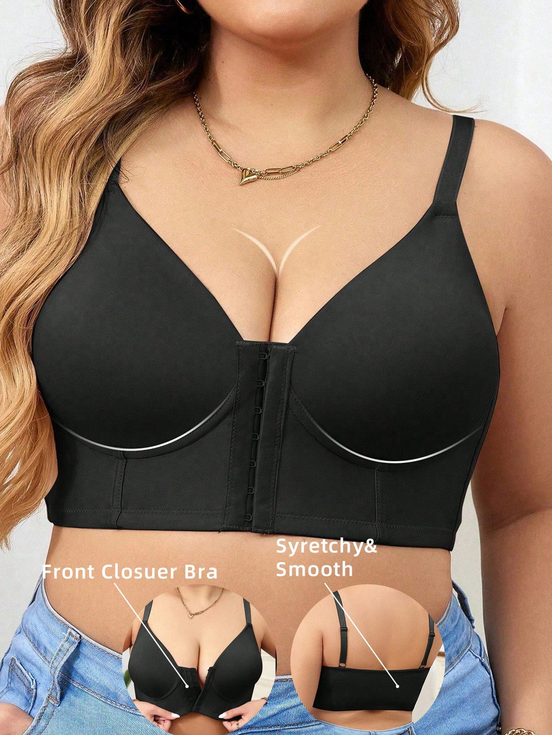 Sutien SHEIN, negru