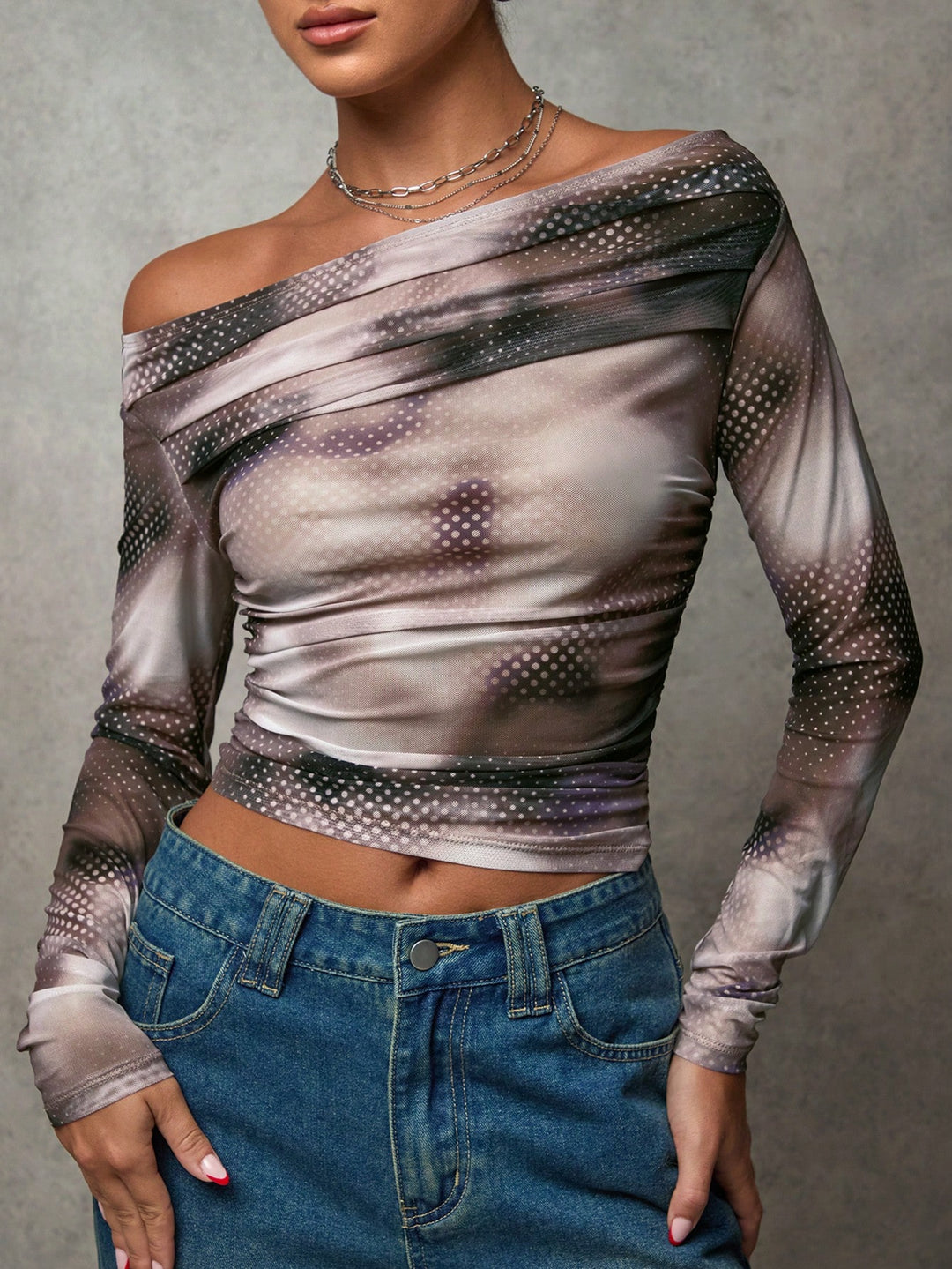 Top SHEIN, bej