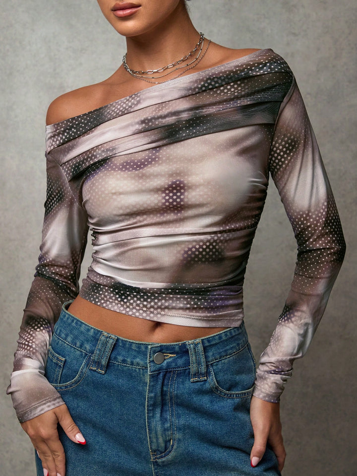 Top SHEIN, bej