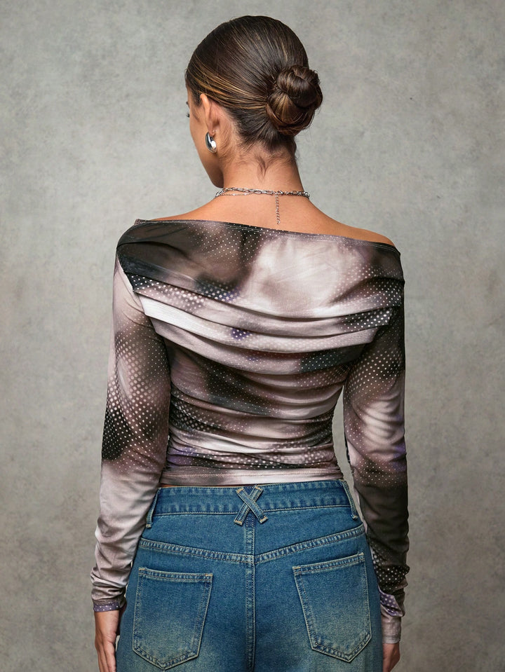 Top SHEIN, bej