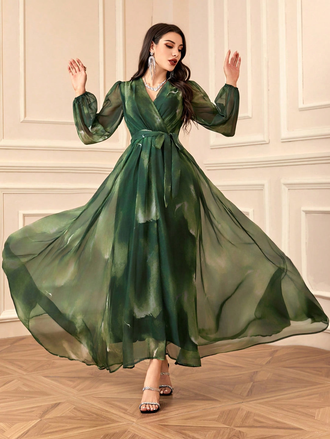 Rochie SHEIN, verde