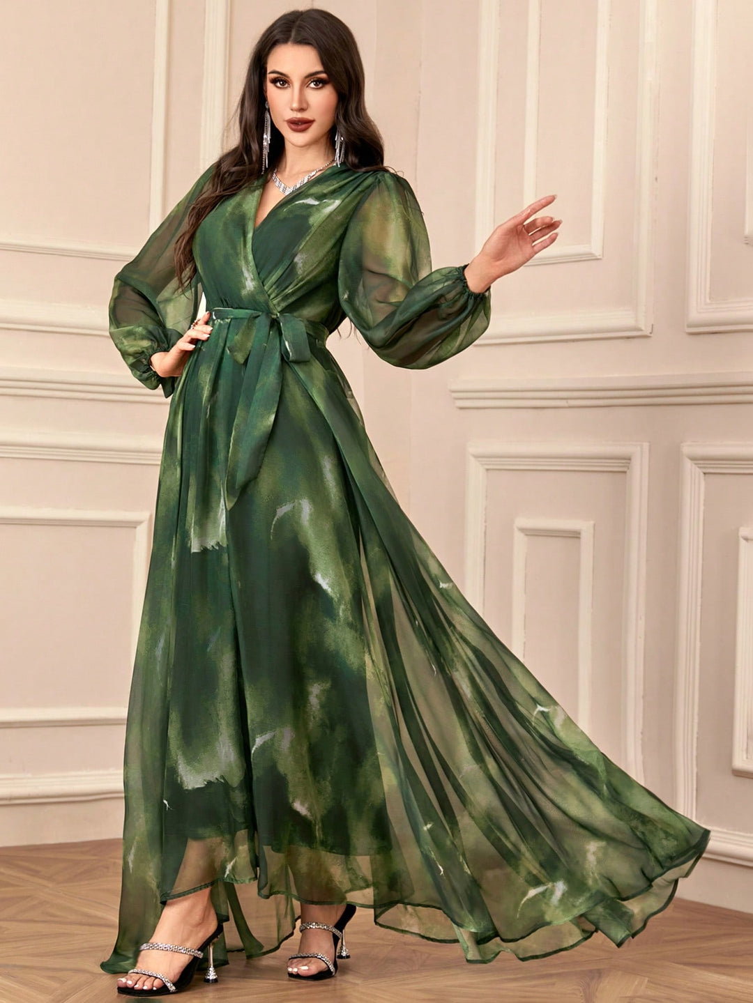 Rochie SHEIN, verde