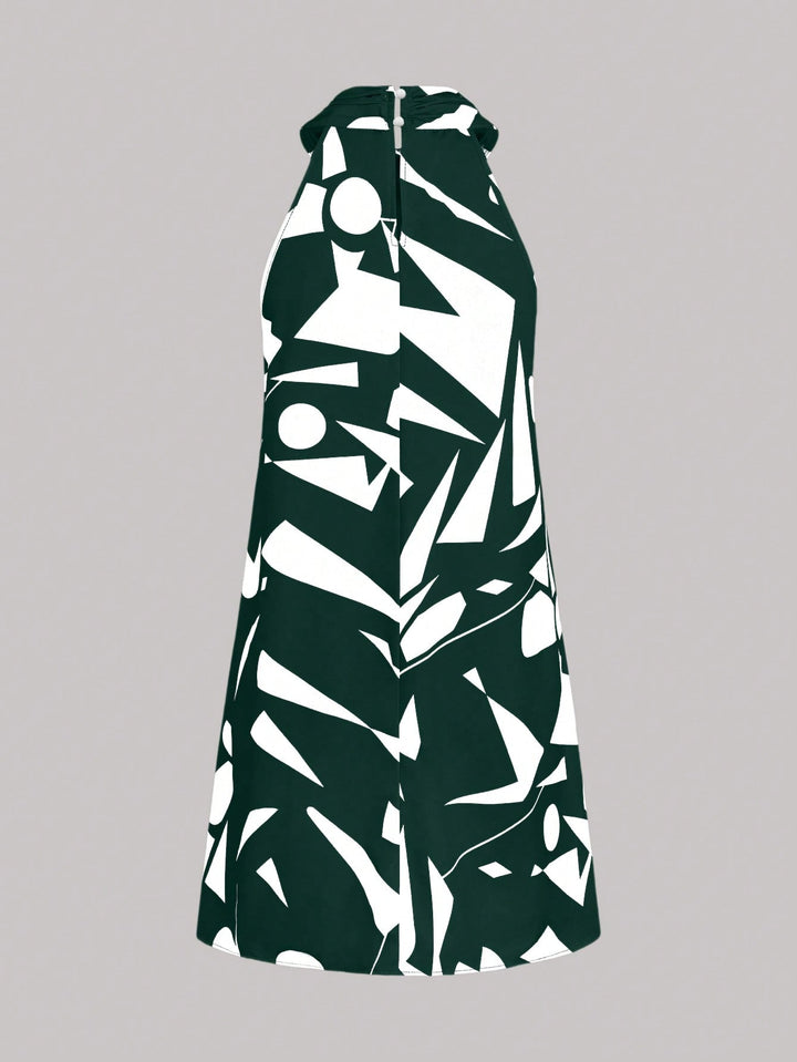 Rochie midi SHEIN, verde
