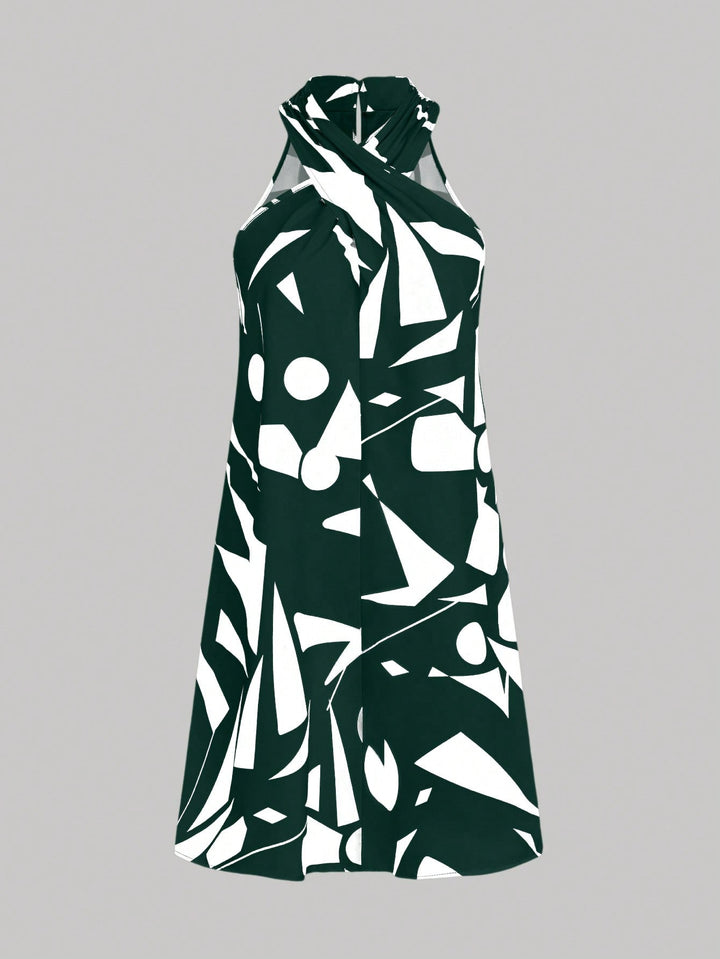 Rochie midi SHEIN, verde