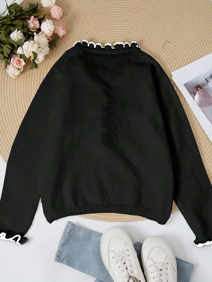 Cardigan SHEIN, negru