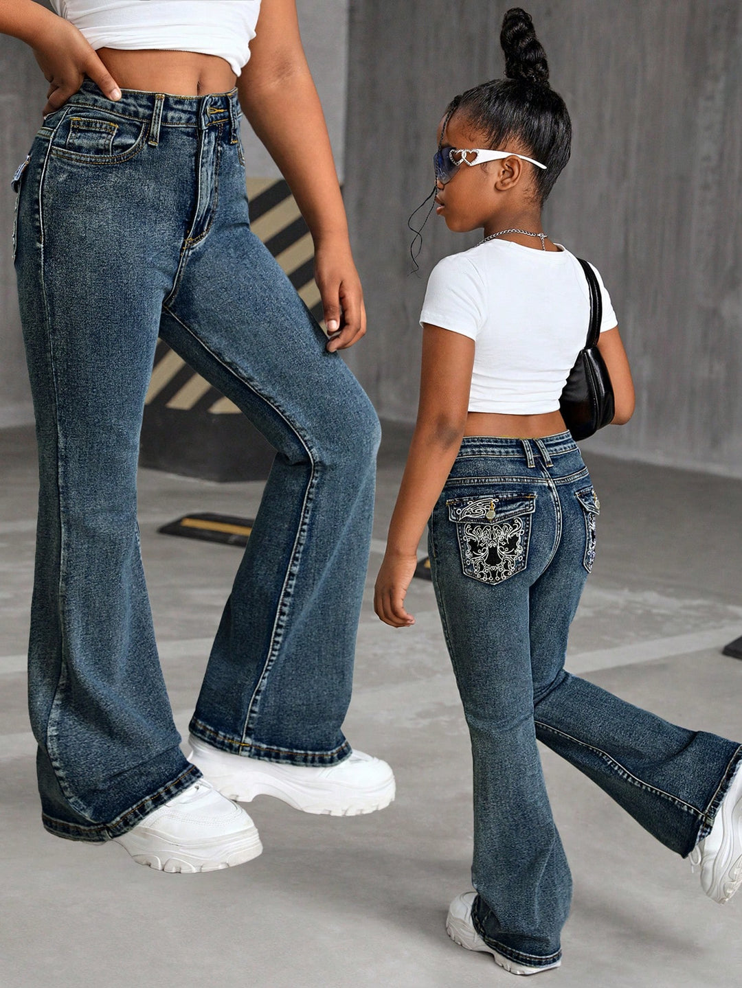 Jeans SHEIN, albastru