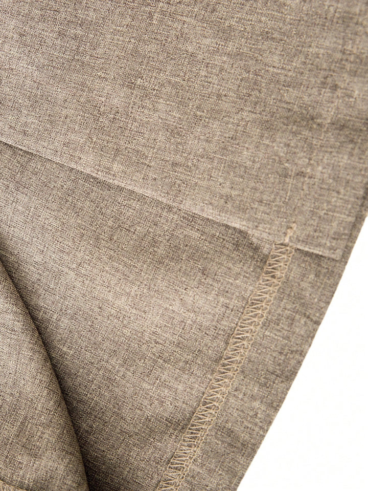 Pantalon de costum SHEIN, kaki