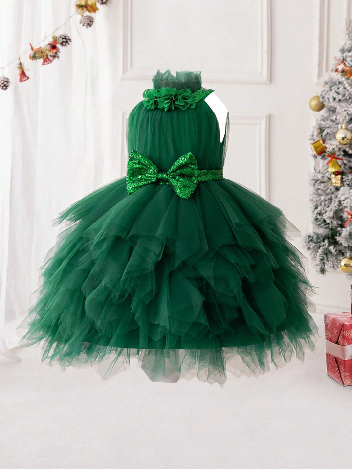 Rochie de ocazie Shein, verde
