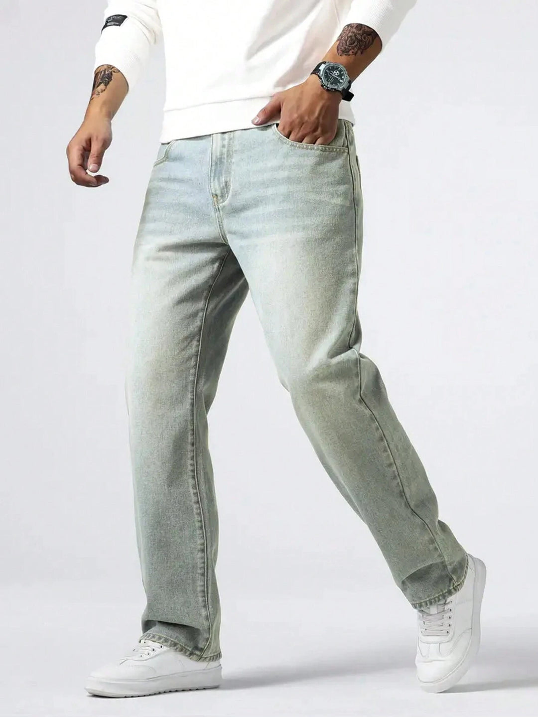 Jeans SHEIN, albastru