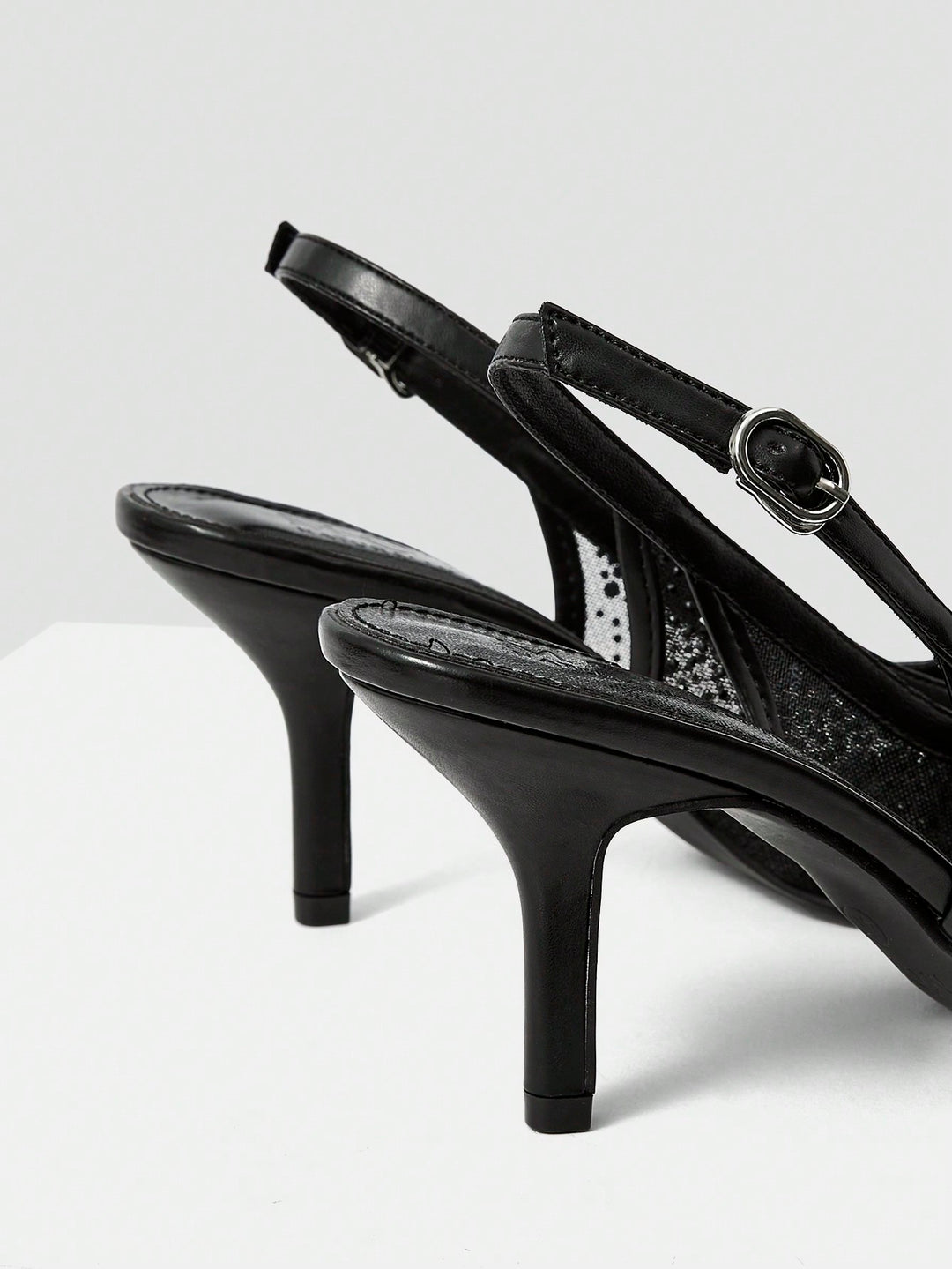Pantofi cu toc SHEIN, negru