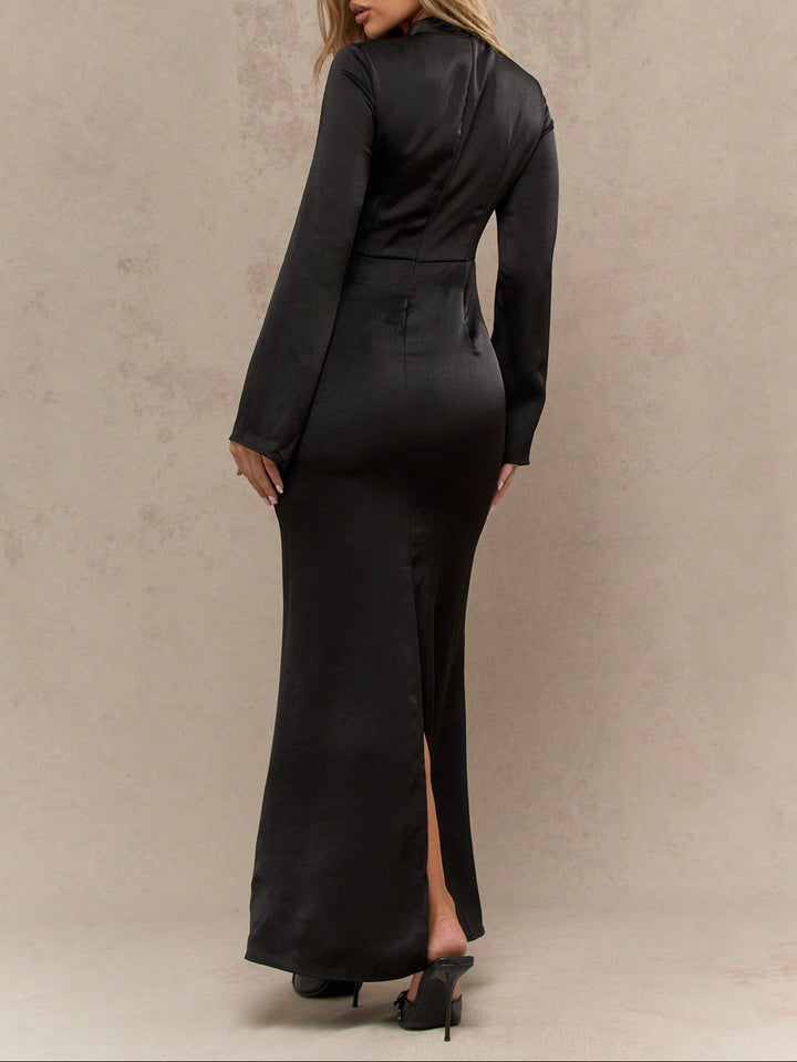 Rochie maxi SHEIN, negru
