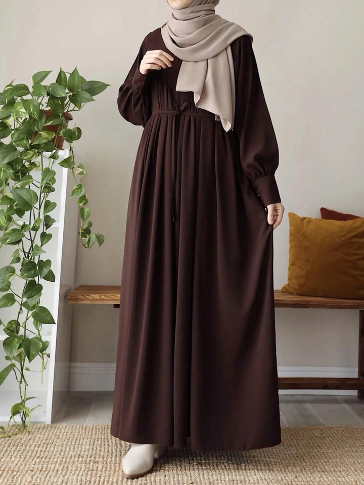 Rochie maxi SHEIN, maro