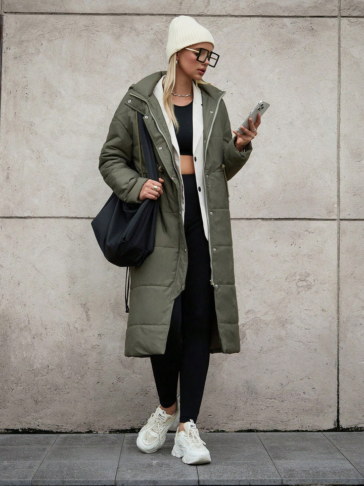 SHEIN kabát, khaki