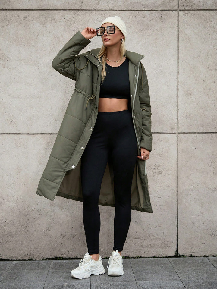 SHEIN kabát, khaki