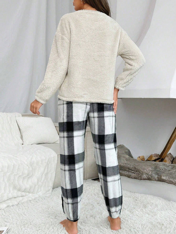 Compleu pijamale SHEIN, mix culori