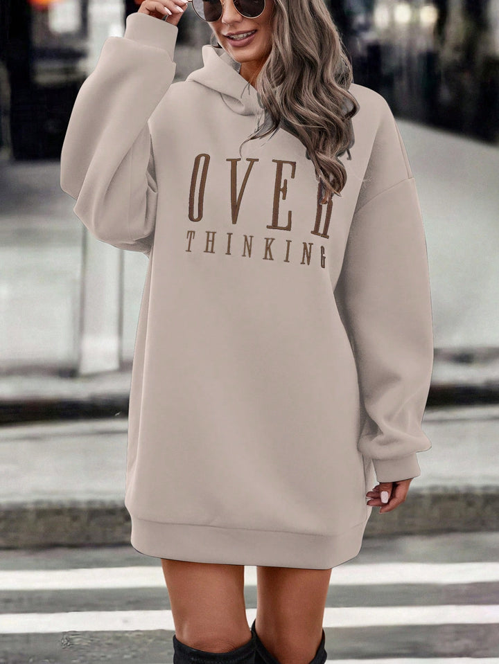 Rochie tip hanorac SHEIN, maro
