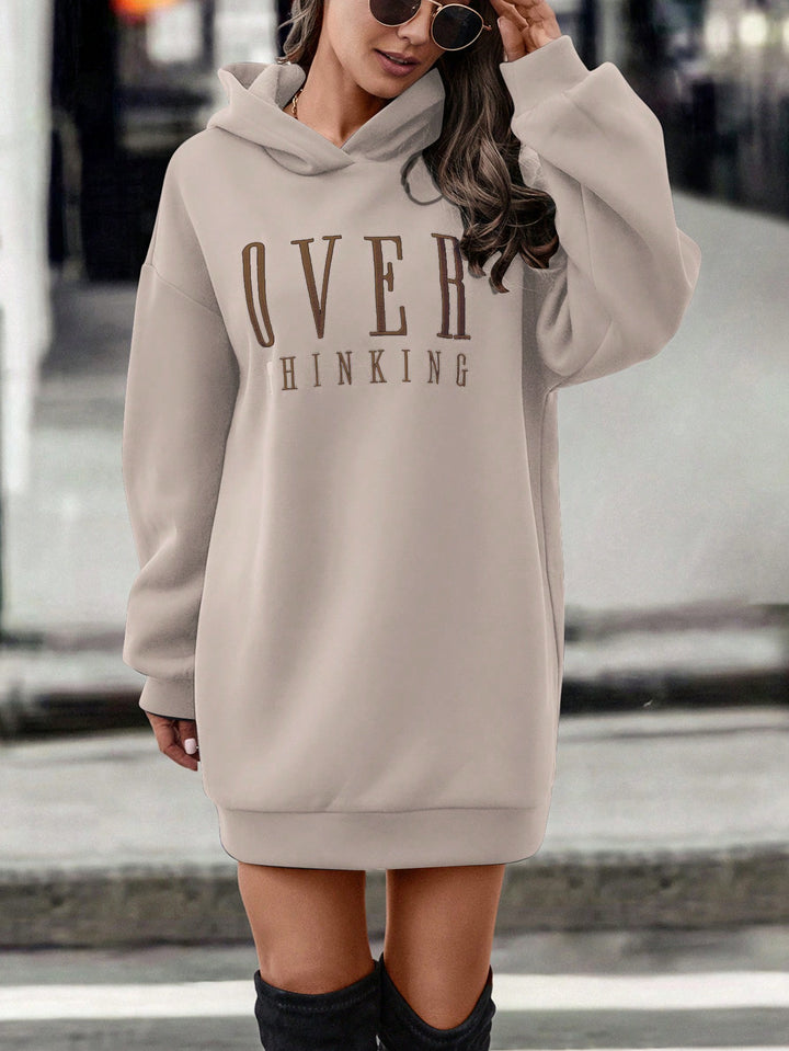 Rochie tip hanorac SHEIN, maro