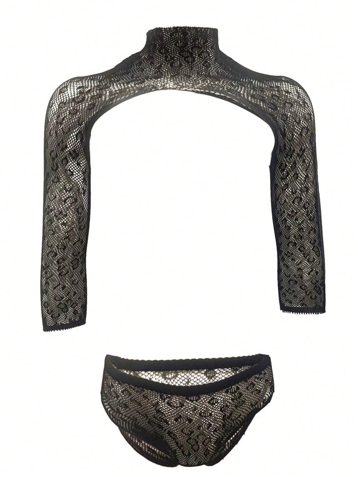 Body tip lingerie SHEIN, negru
