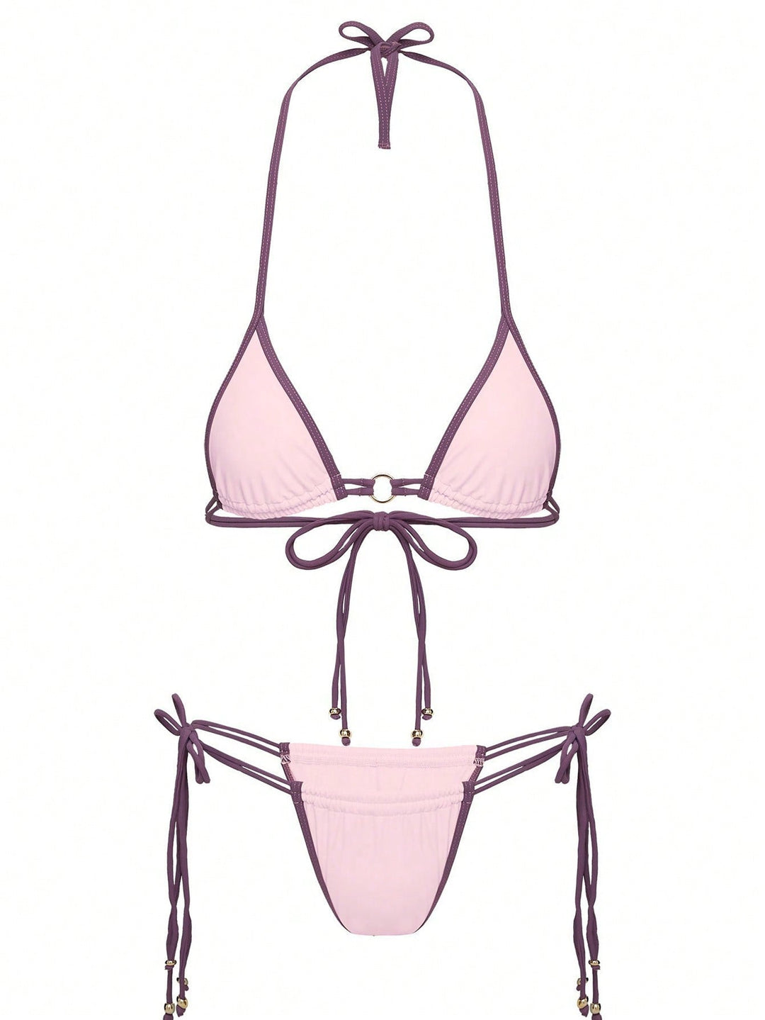 Set bikini SHEIN, roz