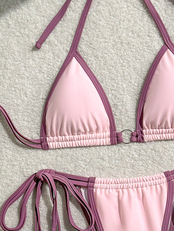 Set bikini SHEIN, roz
