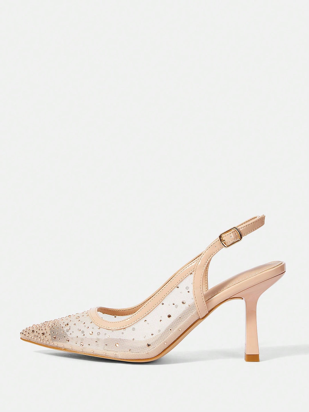 Pantofi cu toc SHEIN, bej