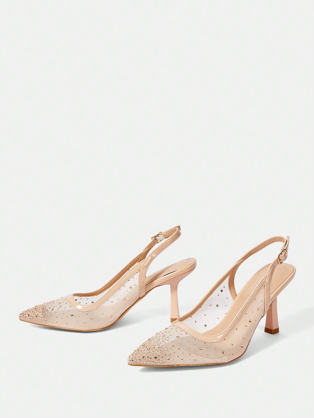 Pantofi cu toc SHEIN, bej