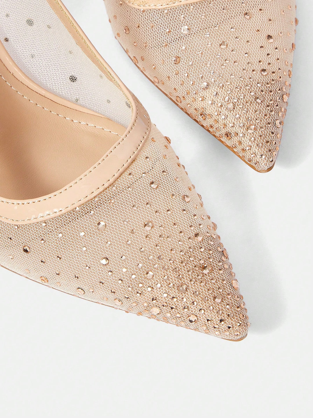 Pantofi cu toc SHEIN, bej