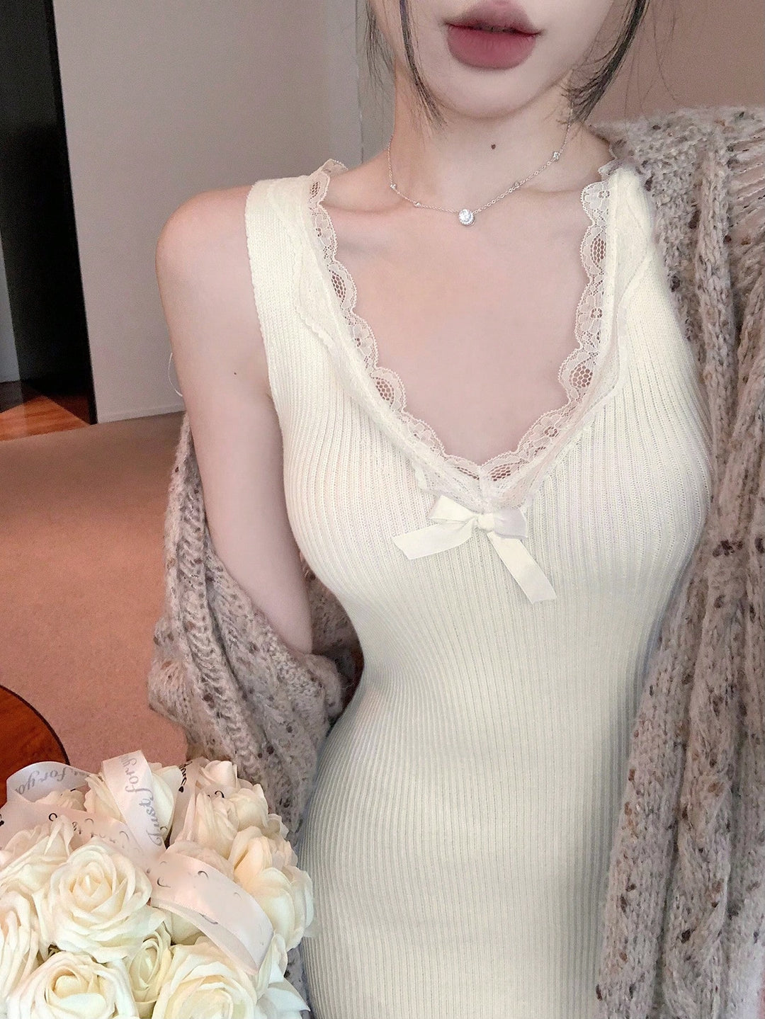 Rochie SHEIN, alb