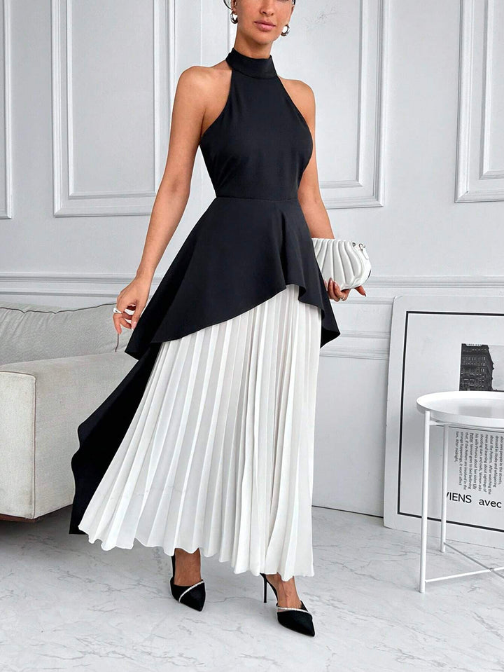 Rochie maxi Shein, mix culori