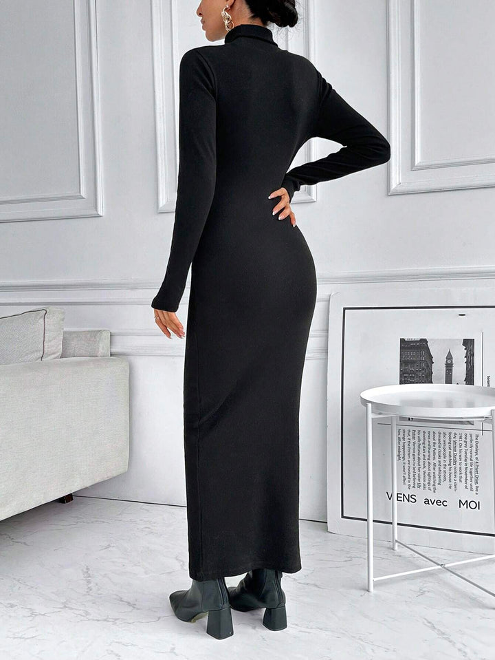 Rochie maxi SHEIN, negru